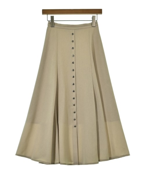 EMMEL REFINES(エメルリファインズ)ロング・マキシ丈スカート ベージュ サイズ:S/2200680331052