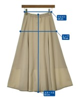 EMMEL REFINES（エメルリファインズ）ロング・マキシ丈スカート ベージュ サイズ:S レディース/2200680331052