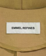 EMMEL REFINES（エメルリファインズ）ノーカラージャケット 茶 サイズ:-(XL位) レディース/2200677567013