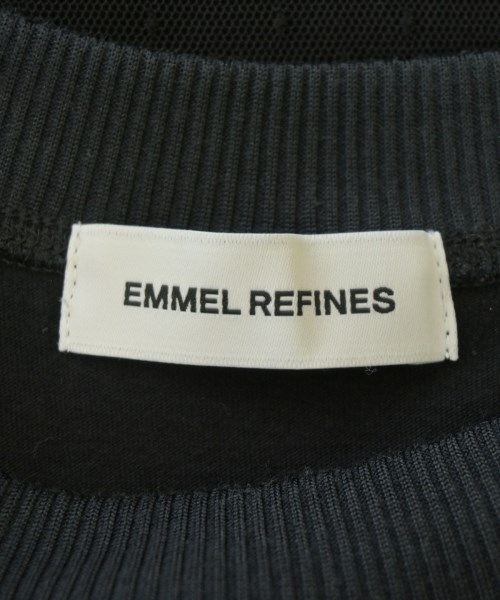 EMMEL REFINES（エメルリファインズ）Tシャツ・カットソー 黒 サイズ:F レディース/2200692179031