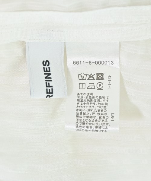 EMMEL REFINES（エメルリファインズ）ブラウス 白 サイズ:-(L位) レディース/2200693852049