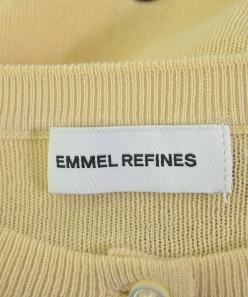 EMMEL REFINES（エメルリファインズ）カーディガン 黄 サイズ:F レディース/2200691773148
