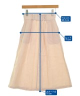 EMMEL REFINES（エメルリファインズ）ロング・マキシ丈スカート ピンク サイズ:S レディース/2200694142026