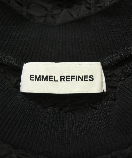 EMMEL REFINES（エメルリファインズ）ニット・セーター 黒 サイズ:F レディース/2200694131334