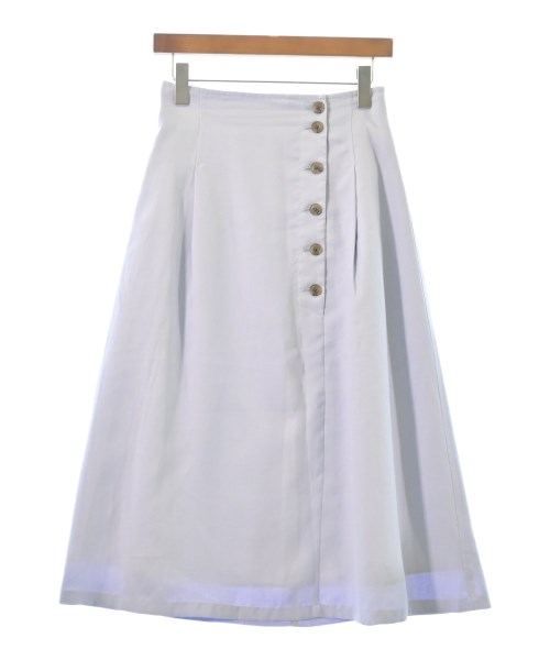 EMMEL REFINES(エメルリファインズ)ロング・マキシ丈スカート 紫 サイズ:M/2200696924118