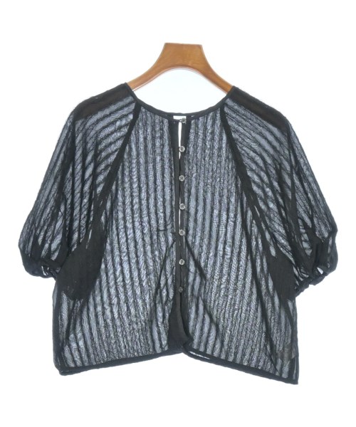 EMMEL REFINES(エメルリファインズ)ブラウス 黒 サイズ:F/2200654982051