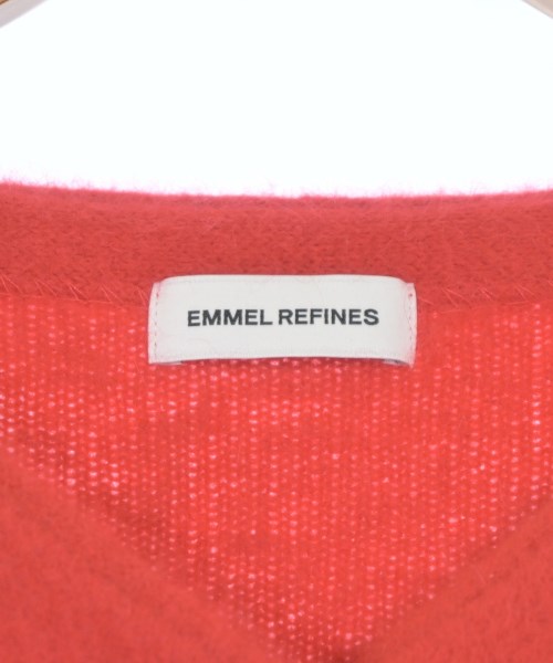 EMMEL REFINES（エメルリファインズ）カーディガン 赤 サイズ:-(XL位) レディース/2200655952169