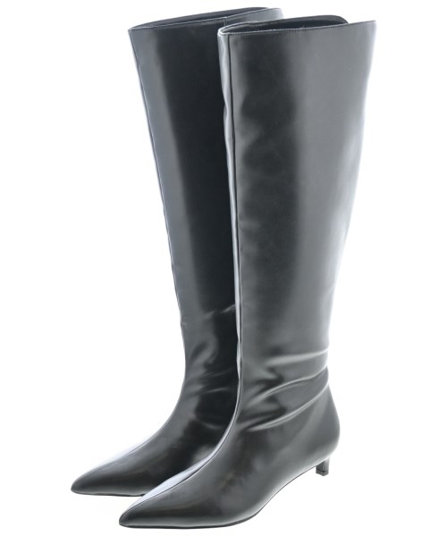 EMMEL REFINES(エメルリファインズ)ブーツ 黒 サイズ:M(23cm位)/2200657675776