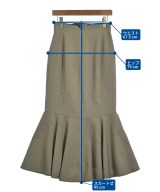 EMMEL REFINES（エメルリファインズ）ロング・マキシ丈スカート 茶 サイズ:M レディース/2200708602027