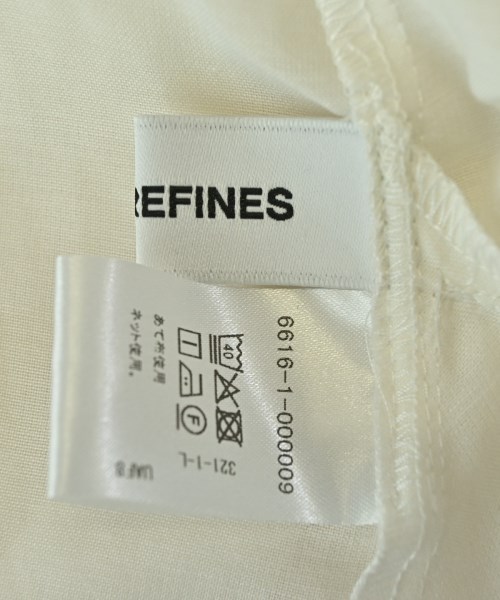 EMMEL REFINES（エメルリファインズ）ブラウス 白 サイズ:F レディース/2200706940077
