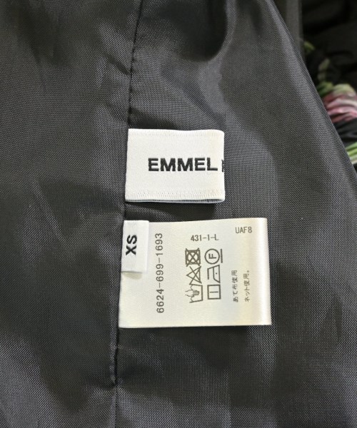 EMMEL REFINES（エメルリファインズ）ロング・マキシ丈スカート 黒 サイズ:XS レディース/2200710625076