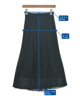 EMMEL REFINES（エメルリファインズ）ロング・マキシ丈スカート 黒 サイズ:XS レディース/2200713612035