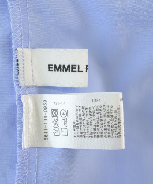 EMMEL REFINES（エメルリファインズ）ブラウス 青 サイズ:F レディース/2200698836099