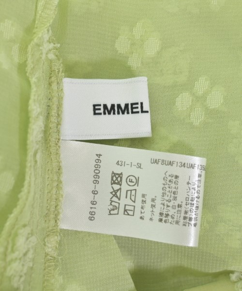 EMMEL REFINES（エメルリファインズ）ブラウス 緑 サイズ:-(XL位) レディース/2200715076071