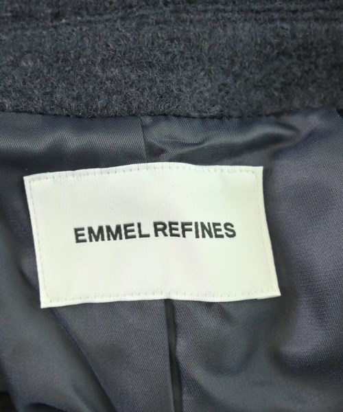 EMMEL REFINES（エメルリファインズ）チェスターコート 紺 サイズ:S レディース/2200713048018