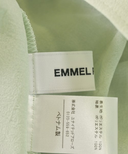 EMMEL REFINES（エメルリファインズ）ブラウス 緑 サイズ:F レディース/2200716573012