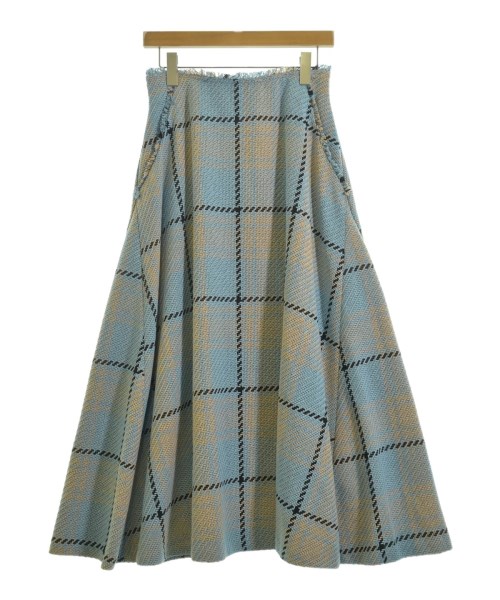 EMMEL REFINES（エメルリファインズ）ロング・マキシ丈スカート 青 サイズ:M レディース/2200631861102