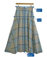 EMMEL REFINES（エメルリファインズ）ロング・マキシ丈スカート 青 サイズ:M レディース/2200631861102