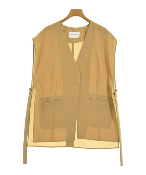 EMMEL REFINES(エメルリファインズ)ベスト 黄 サイズ:F/2200646816128