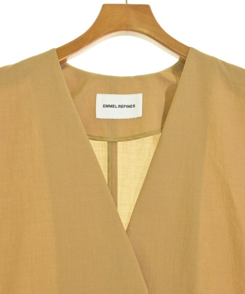 EMMEL REFINES（エメルリファインズ）ベスト 黄 サイズ:F レディース/2200646816128