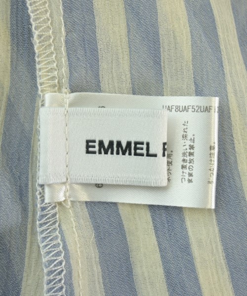EMMEL REFINES（エメルリファインズ）ブラウス 青 サイズ:F レディース/2200637124133