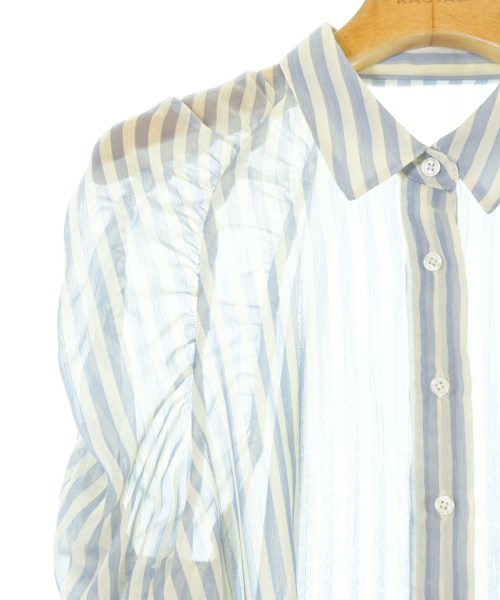 EMMEL REFINES（エメルリファインズ）ブラウス 青 サイズ:F レディース/2200637124133