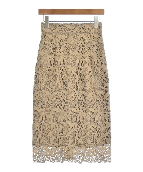 EMMEL REFINES(エメルリファインズ)ロング・マキシ丈スカート 茶 サイズ:XS/2200642403063