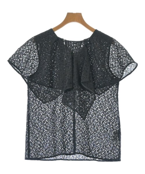 EMMEL REFINES(エメルリファインズ)ブラウス 黒 サイズ:F/2200644174084