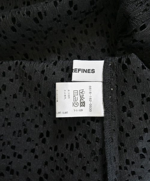 EMMEL REFINES（エメルリファインズ）ブラウス 黒 サイズ:F レディース/2200644174084