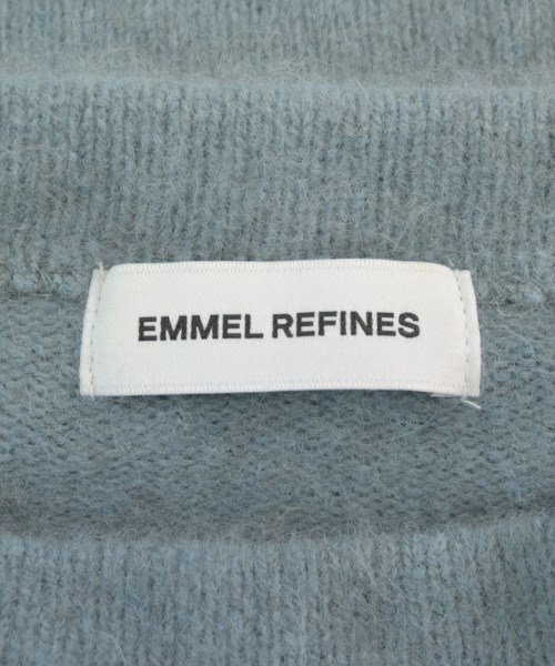 EMMEL REFINES（エメルリファインズ）ニット・セーター 青 サイズ:F レディース/2200699455022