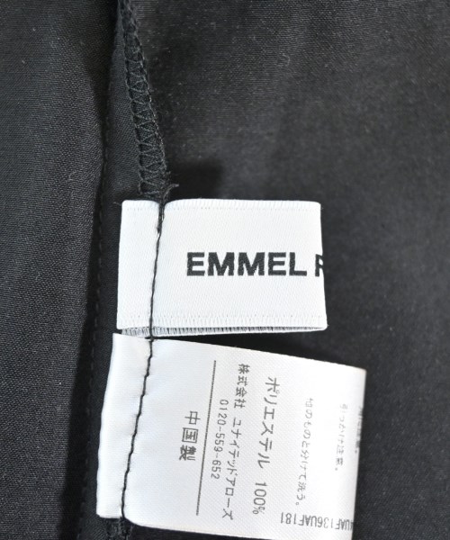 EMMEL REFINES（エメルリファインズ）ブラウス 黒 サイズ:F レディース/2200701250065