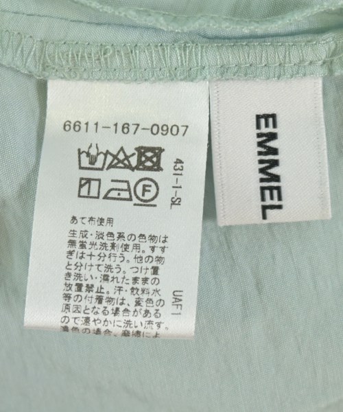 EMMEL REFINES（エメルリファインズ）ブラウス 緑 サイズ:F レディース/2200700228041