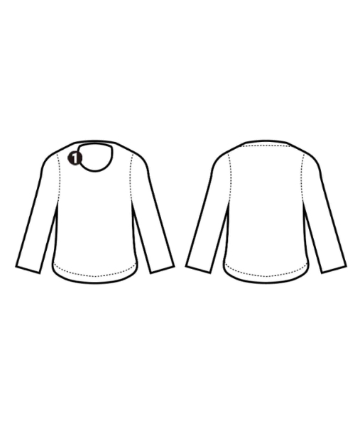 EMMEL REFINES（エメルリファインズ）Tシャツ・カットソー グレー サイズ:-(S位) レディース/2200703673237