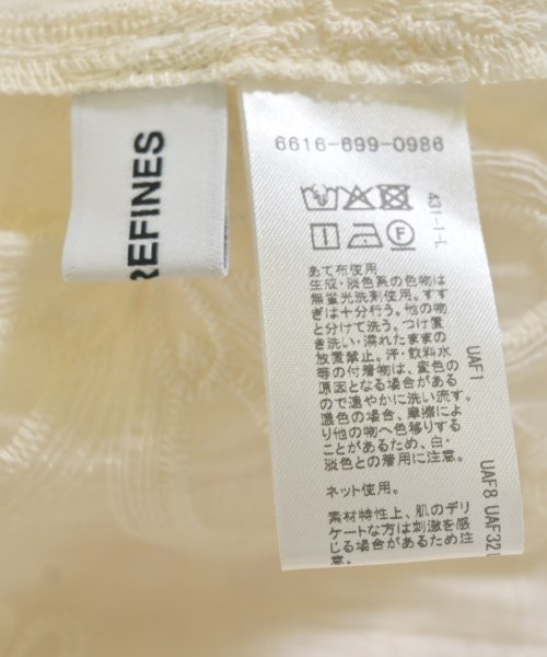 EMMEL REFINES（エメルリファインズ）ブラウス 白 サイズ:-(L位) レディース/2200708129227