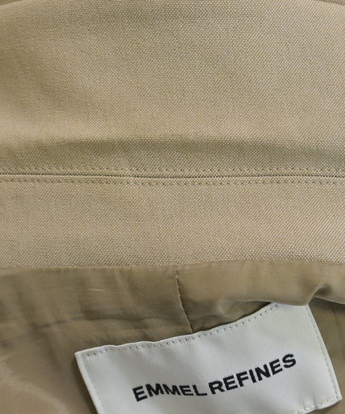EMMEL REFINES（エメルリファインズ）ジャケット ベージュ サイズ:M レディース/2200658714108