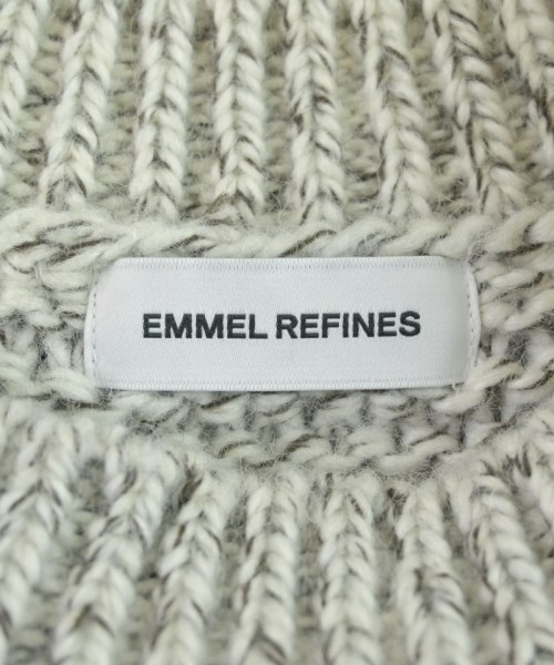 EMMEL REFINES（エメルリファインズ）ニット・セーター グレー サイズ:F レディース/2200662694106