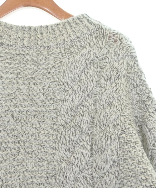 EMMEL REFINES（エメルリファインズ）ニット・セーター グレー サイズ:F レディース/2200662694106