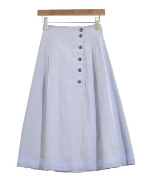 EMMEL REFINES(エメルリファインズ)ロング・マキシ丈スカート 紫 サイズ:XS/2200663184040