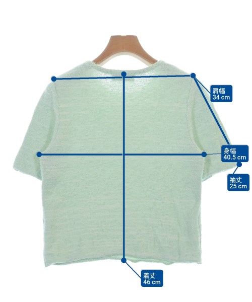 EMMEL REFINES（エメルリファインズ）ニット・セーター 緑 サイズ:-(M位) レディース/2200666371027