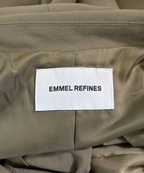 EMMEL REFINES（エメルリファインズ）テーラードジャケット 茶 サイズ:M レディース/2200667859159