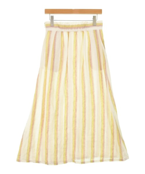 EMMEL REFINES（エメルリファインズ）ロング・マキシ丈スカート 白 サイズ:M レディース/2200667379077