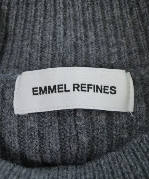 EMMEL REFINES（エメルリファインズ）ワンピース グレー サイズ:F レディース/2200669458015