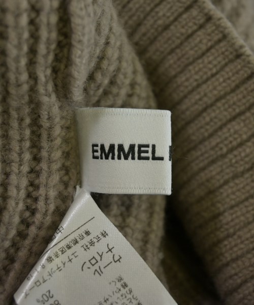 EMMEL REFINES（エメルリファインズ）ニット・セーター 茶 サイズ:F レディース/2200724508129