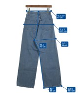 EMMEL REFINES（エメルリファインズ）デニムパンツ 青 サイズ:S レディース/2200727639127