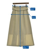 EMMEL REFINES（エメルリファインズ）ロング・マキシ丈スカート ベージュ サイズ:S レディース/2200719732041