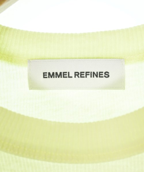 EMMEL REFINES（エメルリファインズ）Tシャツ・カットソー 黄 サイズ:-(XS位) レディース/2200721769028