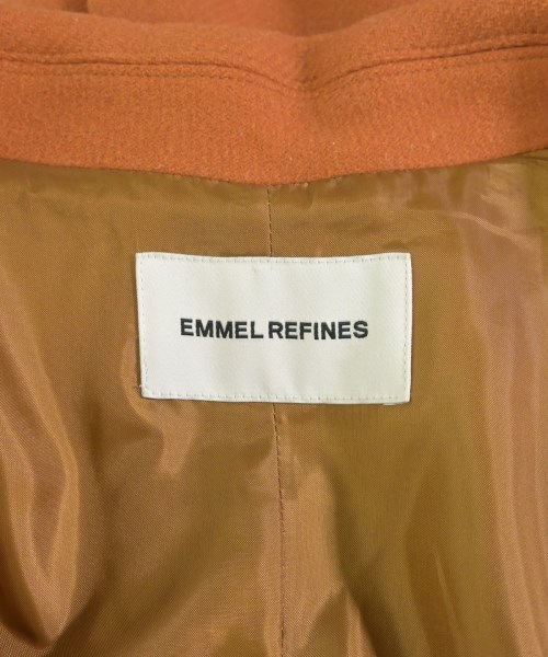EMMEL REFINES（エメルリファインズ）チェスターコート オレンジ サイズ:XS レディース/2200718193010