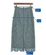 EMMEL REFINES（エメルリファインズ）ロング・マキシ丈スカート 青 サイズ:S レディース/2200723149040