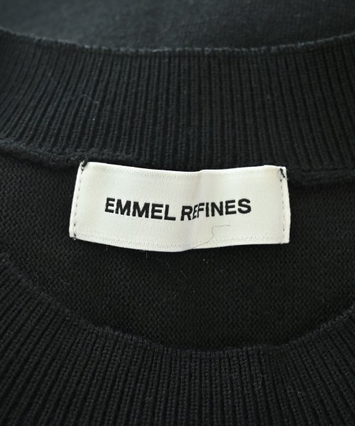 EMMEL REFINES（エメルリファインズ）ニット・セーター 黒 サイズ:-(M位) レディース/2200724637010