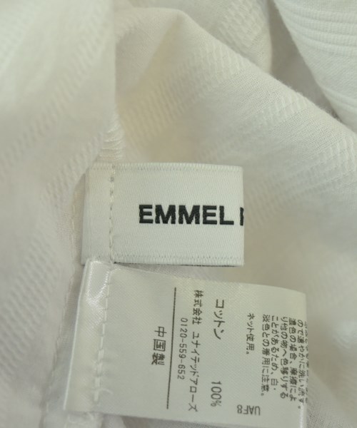 EMMEL REFINES（エメルリファインズ）カジュアルシャツ 白 サイズ:F レディース/2200726702013
